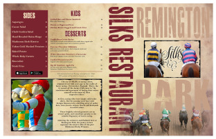 Silks Restaurant Menu